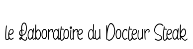 le Laboratoire du Docteur Steak Font Image