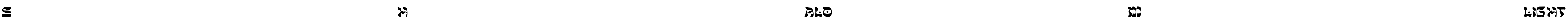 Shalom-Light Font Image