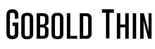 Gobold Thin