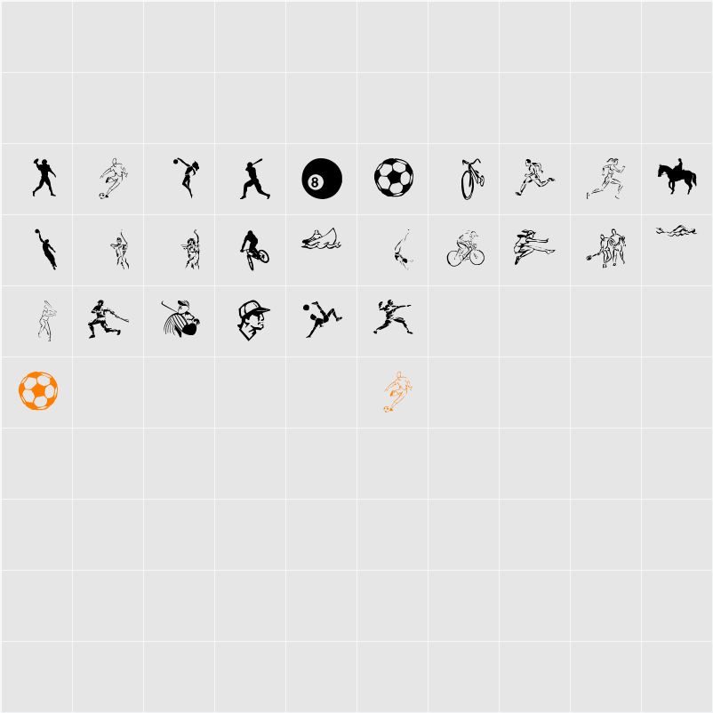 lpsports2 Character Map