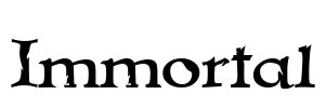 Immortal Font Image