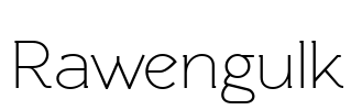 Rawengulk Font Image