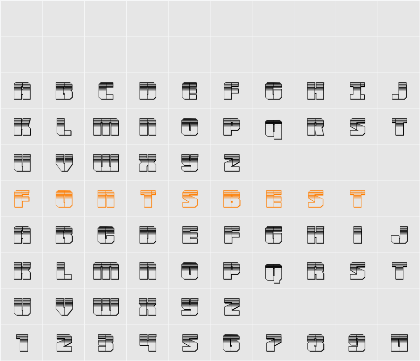 Warp Thruster Platinum Character Map