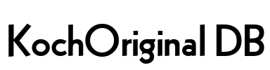 KochOriginal DB Font Image
