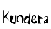 Kundera Font Image