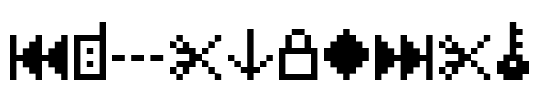 IconBitOne Font Image