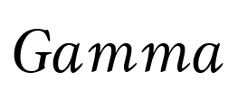 Gamma