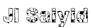 JI-Saiyid Font Image