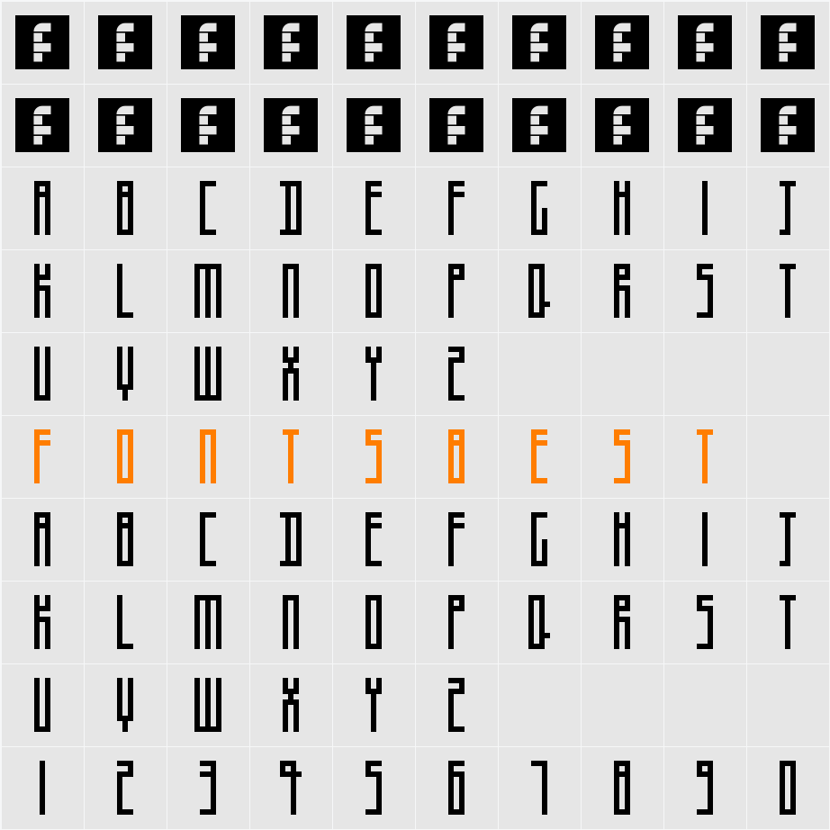 Thinman Character Map