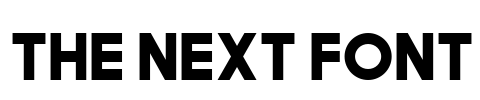 The Next Font Font Image