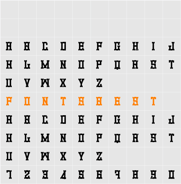 Promotion Blod Character Map