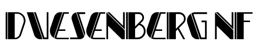 Duesenberg NF Font Image