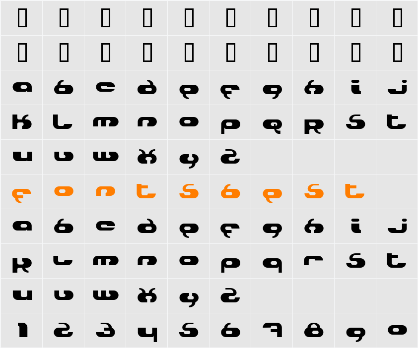 Hydro Character Map