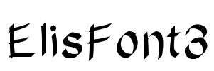 ElisFont3