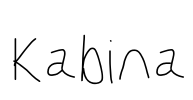 Kabina Font Image