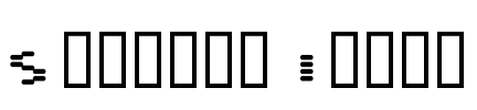 Sensory Input Font Image