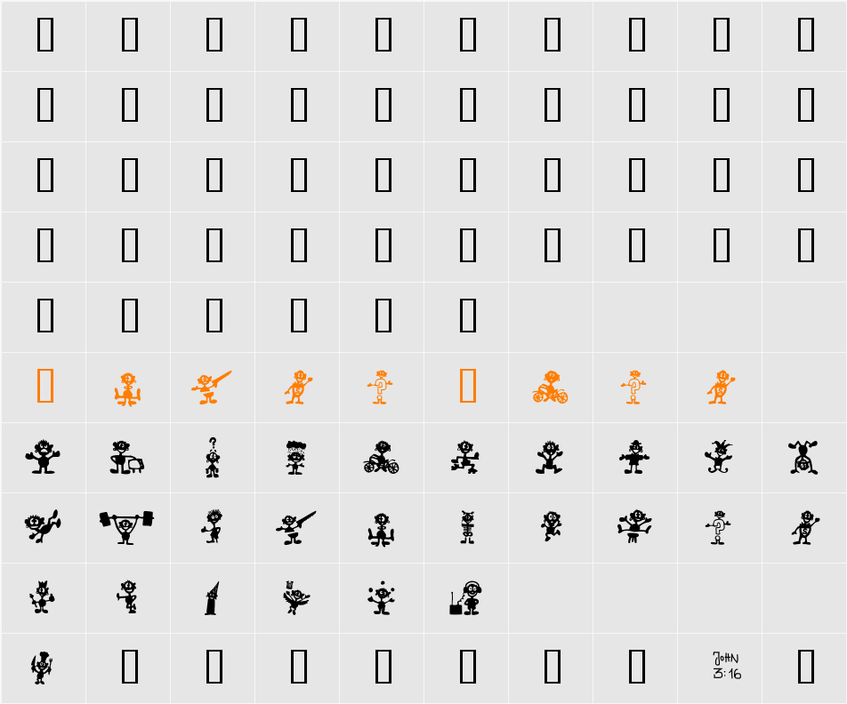 Little Big Man Character Map