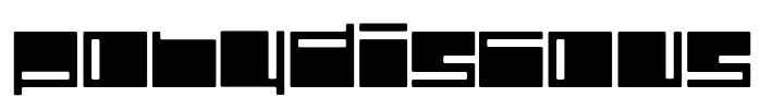 Polydiscous Font Image