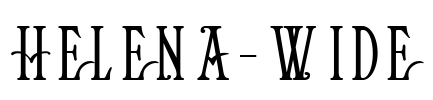Helena-Wide Font Image