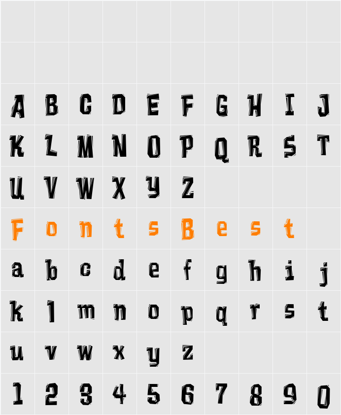 Vademecum Character Map