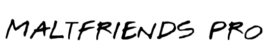 MaltFriends Pro Font Image
