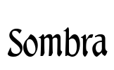 Sombra Font Image