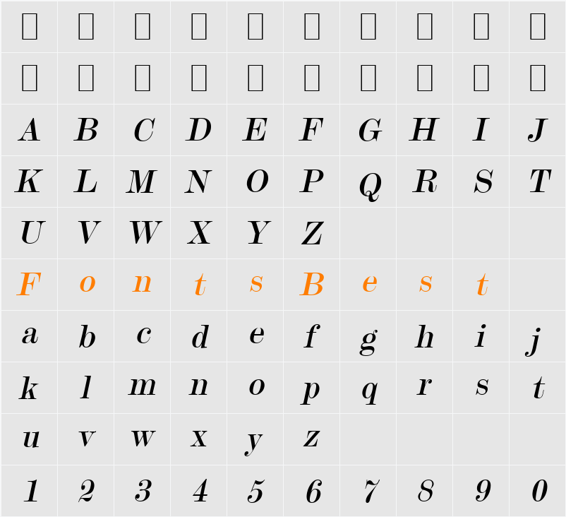 Update 20 Character Map
