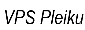 VPS Pleiku Font Image