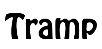 Tramp Font Image