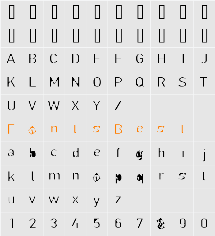LillSnase Character Map