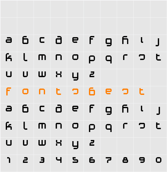 Phino Variation Character Map