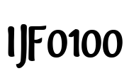 IJF0100 Font Image