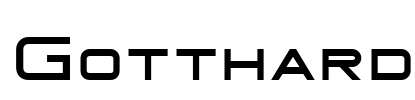 Gotthard Font Image