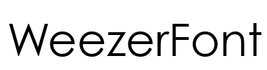 WeezerFont