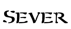 Sever Font Image