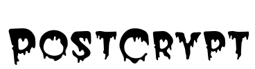 PostCrypt Font Image