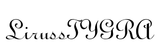 LirussTYGRA Font Image
