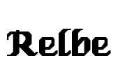 Relbe Font Image