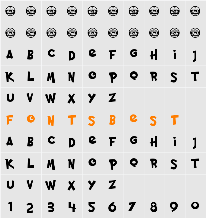 Pocket Monk Character Map