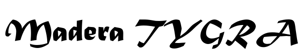 Madera TYGRA Font Image