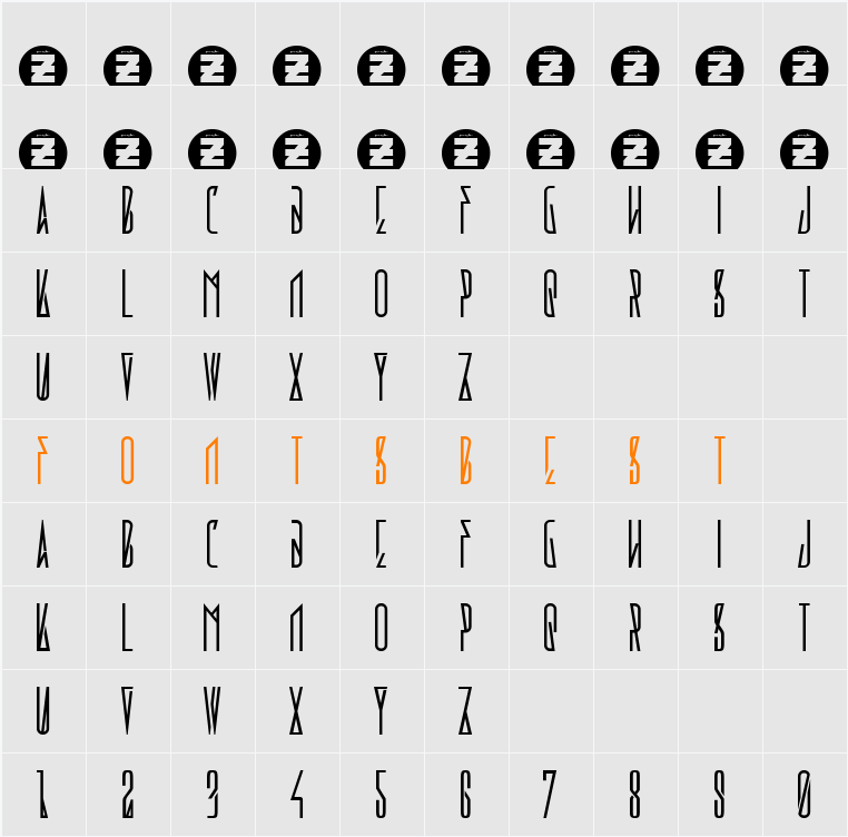 Variol Character Map