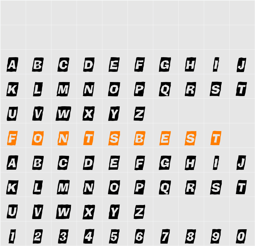 a_BrokerCmObl Character Map