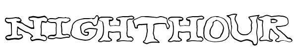 nighthour Font Image