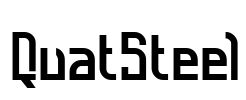 QuatSteel Font Image