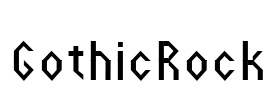 GothicRock Font Image