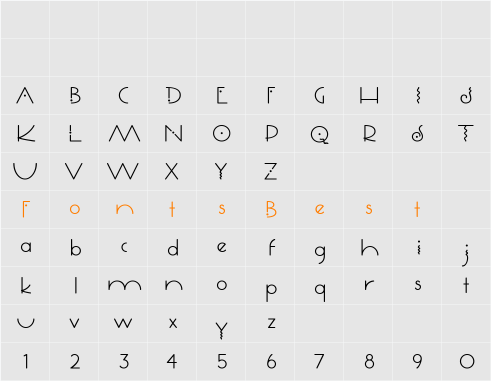 Quigley Character Map