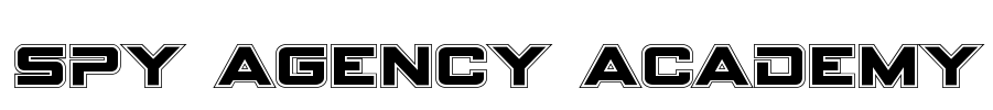 Spy Agency Academy Font Image