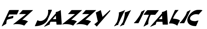 FZ JAZZY 11 ITALIC