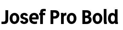 Josef Pro Bold