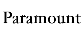 Paramount Font Image